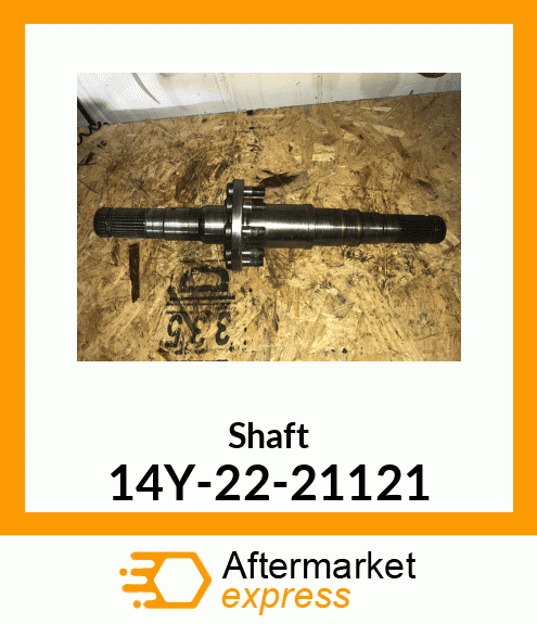 Shaft 14Y-22-21121