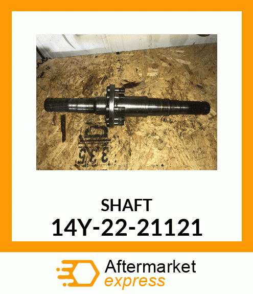 Shaft 14Y-22-21121