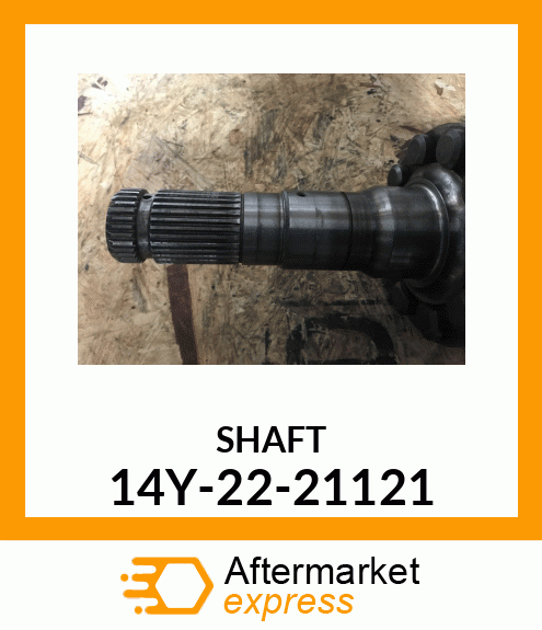 Shaft 14Y-22-21121