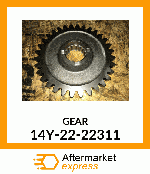 Gear 14Y-22-22311