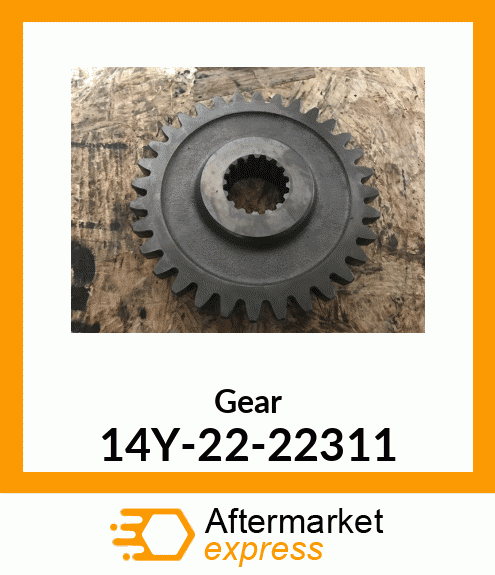 Gear 14Y-22-22311