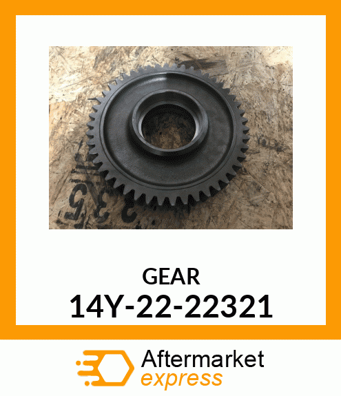 Gear 14Y-22-22321