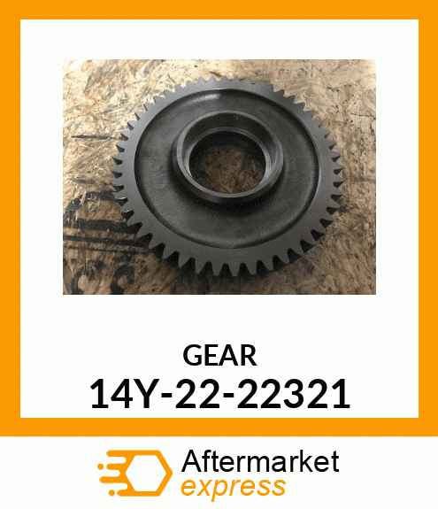 Gear 14Y-22-22321