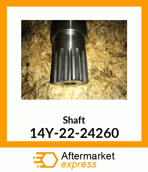 Shaft 14Y-22-24260