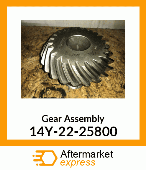 GEAR ASS'Y 14Y-22-25800