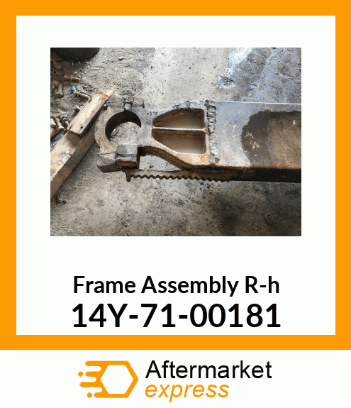 FRAME ASS'Y,R.H 14Y-71-00181