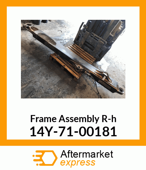 FRAME ASS'Y,R.H 14Y-71-00181