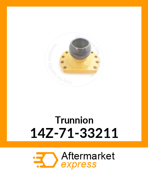 Spare part 14Z-71-33211 + Trunnion