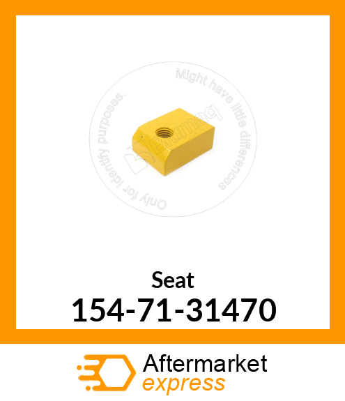 Spare part 154-71-31470 + SEAT,R.H. (WELDED)