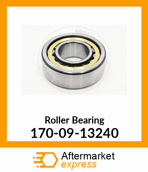 Spare part 170-09-13240 + BEARING,ROLLER