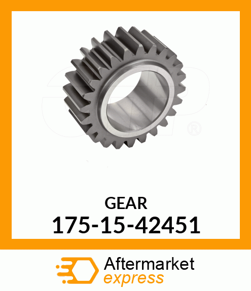 GEAR, PLANETARY 175-15-42451