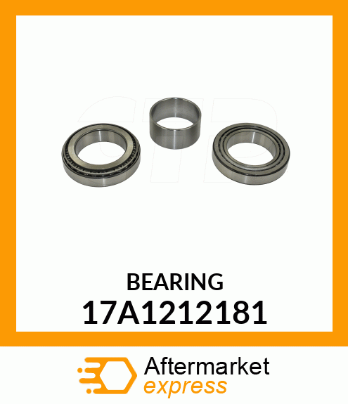 Spare part 17A-12-12181 + Bearing