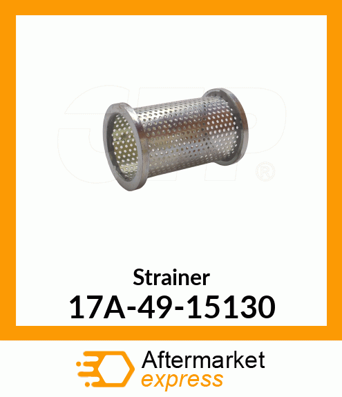 Spare part 17A-49-15130 + Strainer