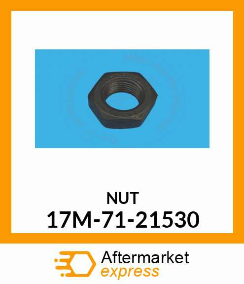 NUT 17M7121530