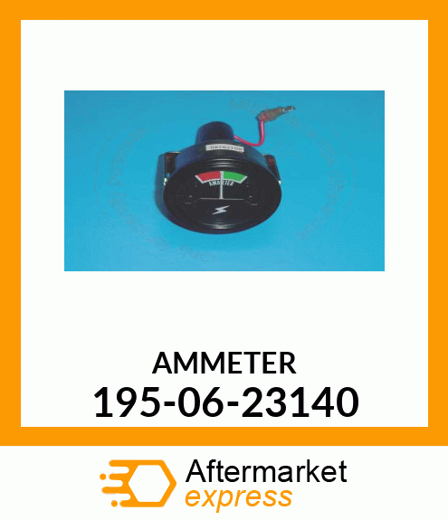 Spare part 195-06-23140 + AMMETER