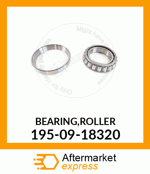 Spare part 1950918320 + BEARING,ROLLER