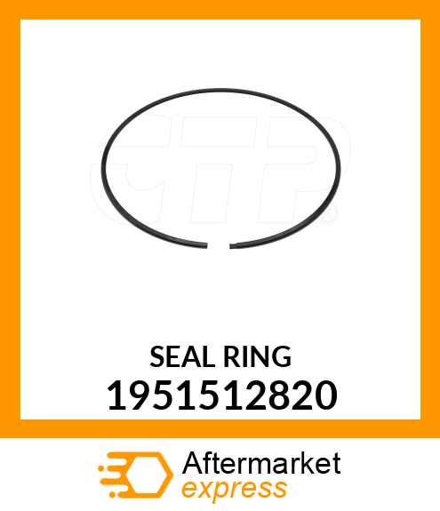 Spare part 195-15-12820 + RING,SEAL