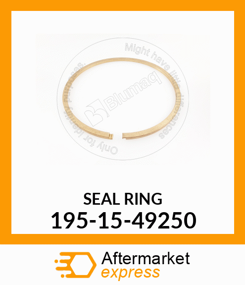 RING,SEAL 195-15-49250