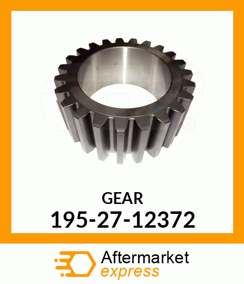 Gear 195-27-12372