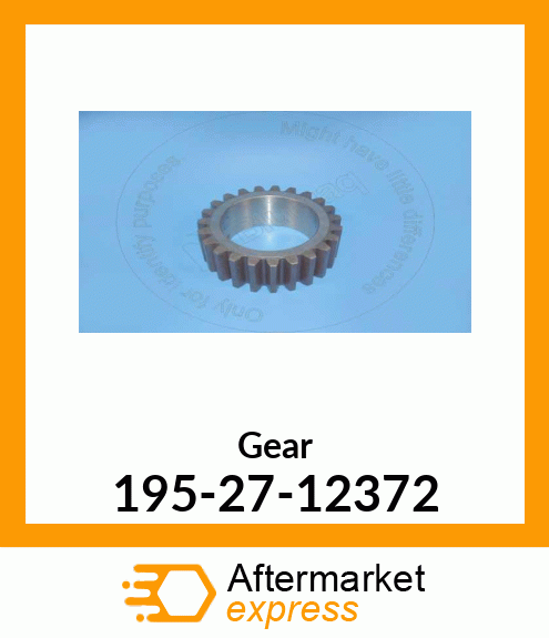 Spare part 1952712372 + Gear