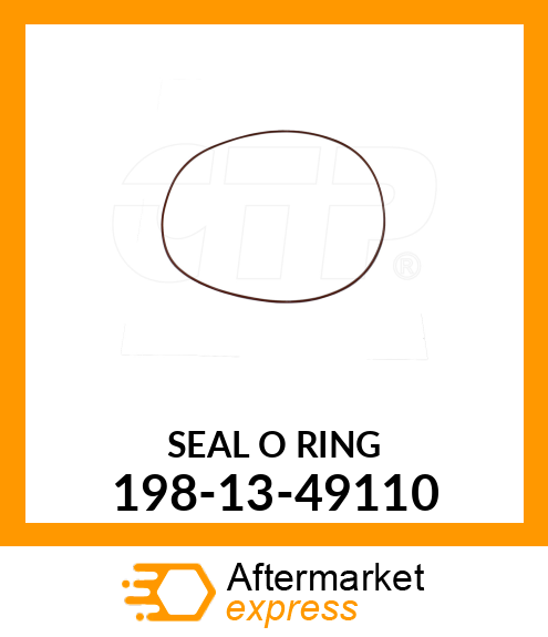 Spare part 198-13-49110 + O-RING,(F2320-56C0 -19 )