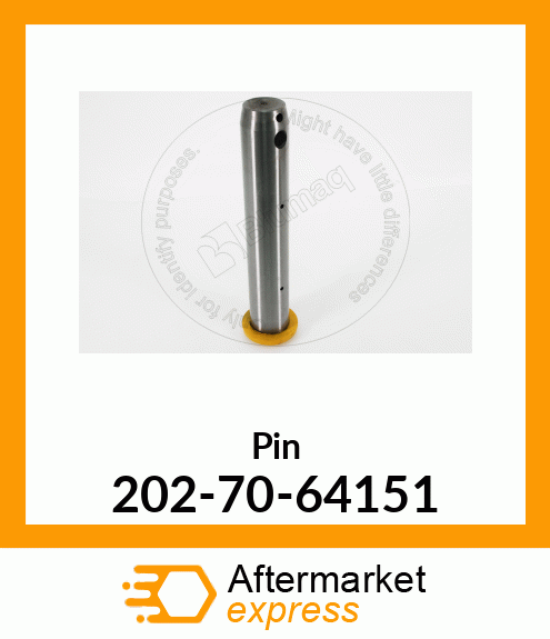 PIN, BUCKET LINKAGE PC120LC-6 202-70-64151