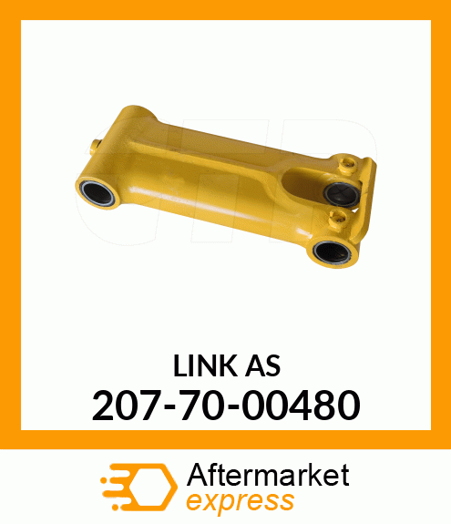 PC300-7/8 H-LINK, WITH BUSHINGS 207-70-00480