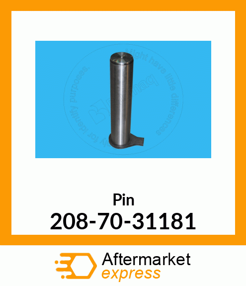 Pin 208-70-31181