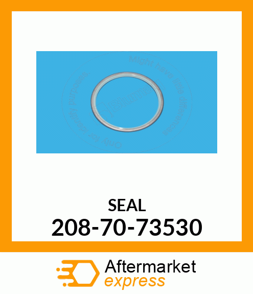 SEAL,DUST (KIT) 208-70-73530