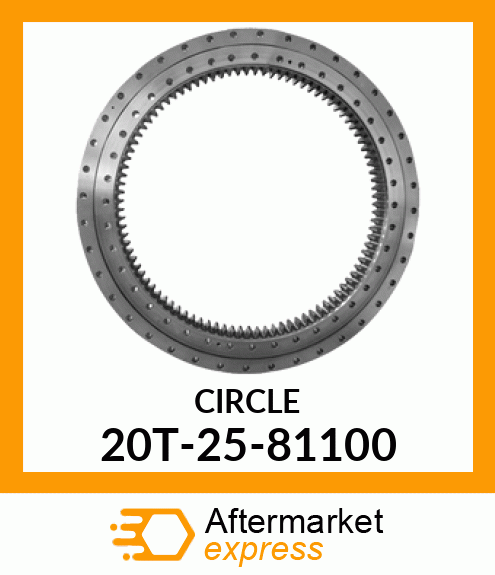 Spare part 20T-25-81100 + CIRCLE