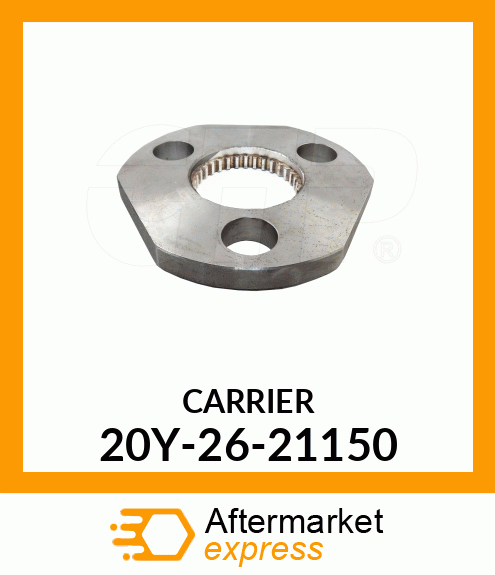 Spare part 20Y-26-21150 + Carrier