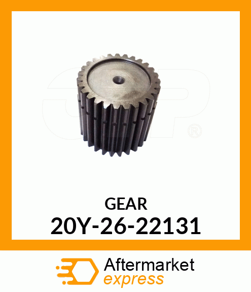 GEAR 20Y-26-22131