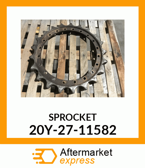 SPROCKET 20Y-27-11582