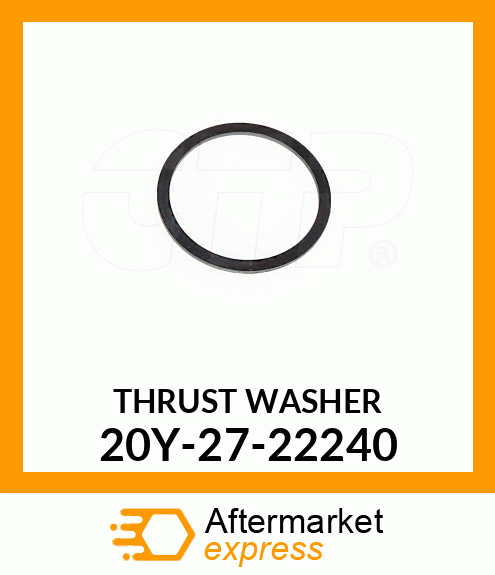 Washer 20Y-27-22240