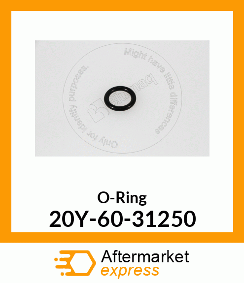 Spare part 20Y6031250 + O-ring