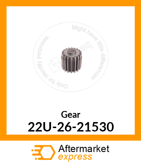 Spare part 22U-26-21530 + Gear