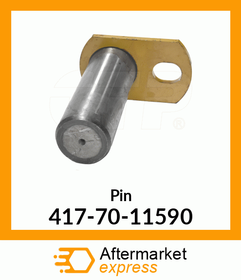 Spare part 417-70-11590 + PINLOCK, LINK TO FRAME AND BELLCRANK