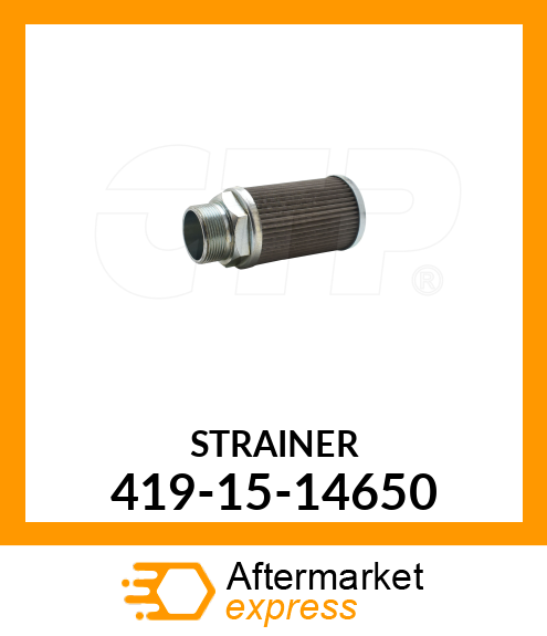 Spare part 419-15-14650 + STRAINER, TRANSMISSION