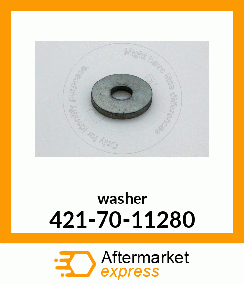 Spare part 421-70-11280 + WASHER,(FOR HIGH HIGH LIFT)