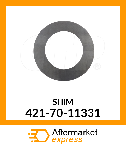 Spare part 421-70-11331 + SHIM, 1.0 MM