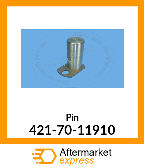 Spare part 421-70-11910 + PIN, BUCKET WA450-3