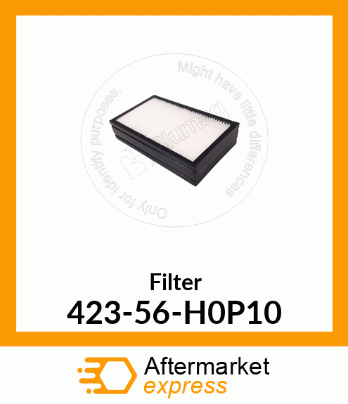 Filter element 423-56-H0P10