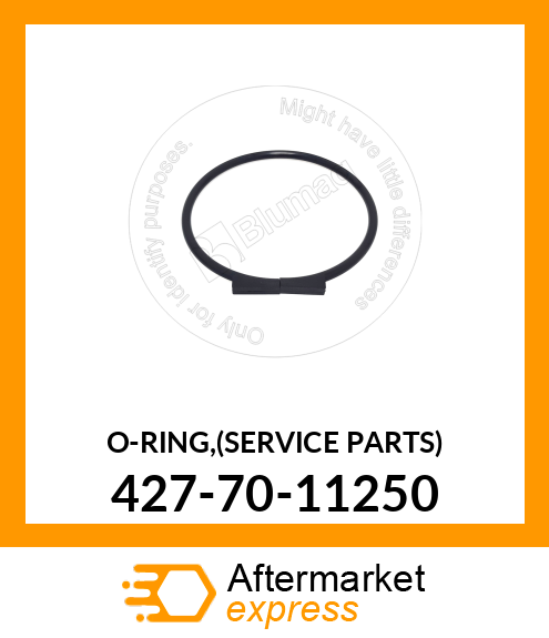 O-RING,(SERVICE PARTS) 427-70-11250