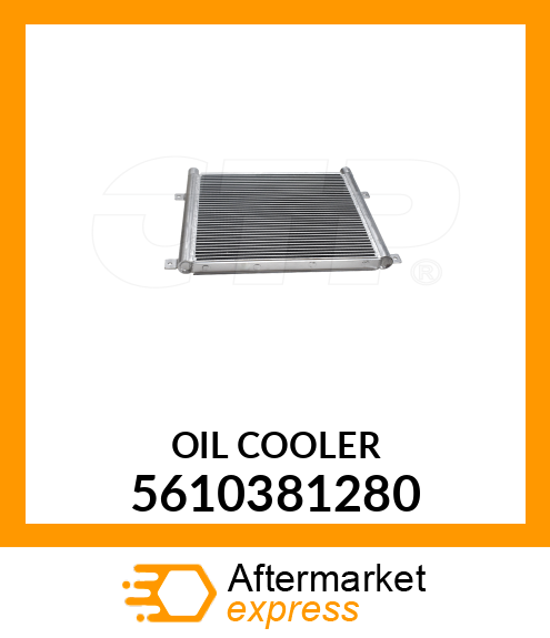 COOLER,HYDRAULIC OIL 561-03-81280