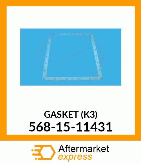GASKET (K3) 568-15-11431