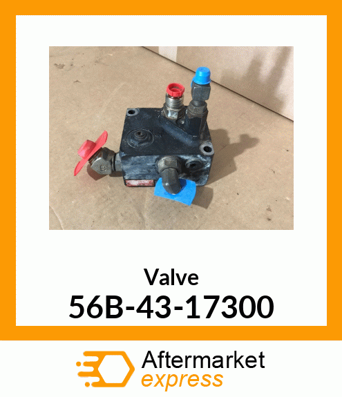 ACCUMULATOR CHARGE VALVE 56B-43-17300