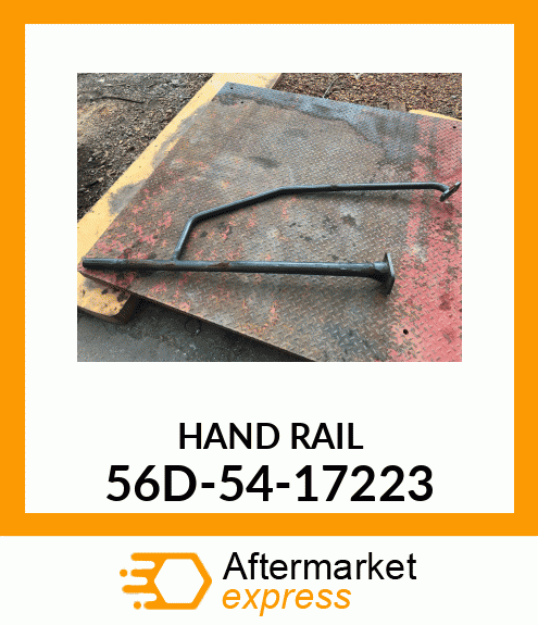 HAND RAIL,R.H 56D-54-17223