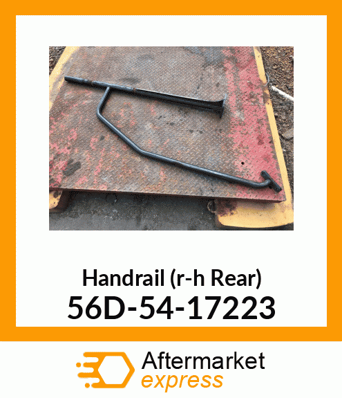 HAND RAIL,R.H 56D-54-17223