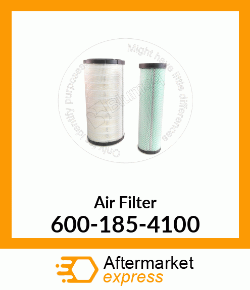FILTER, AIR KIT (INT AND EXT) 600-185-4100