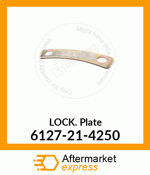 Spare part 6127214250 + LOCK,PLATE (K2)